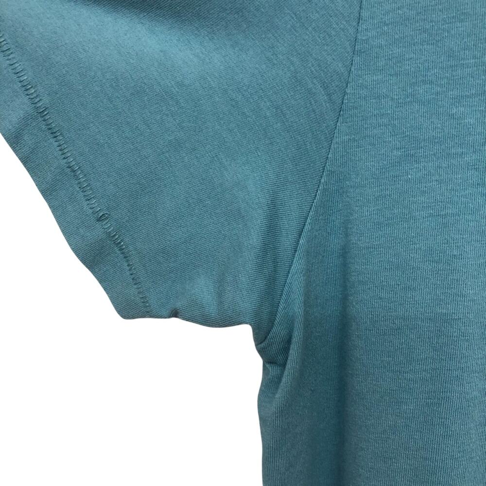 Tahari Mens Turquoise V Neck Short Sleeve T Shirt - Picture 8 of 16
